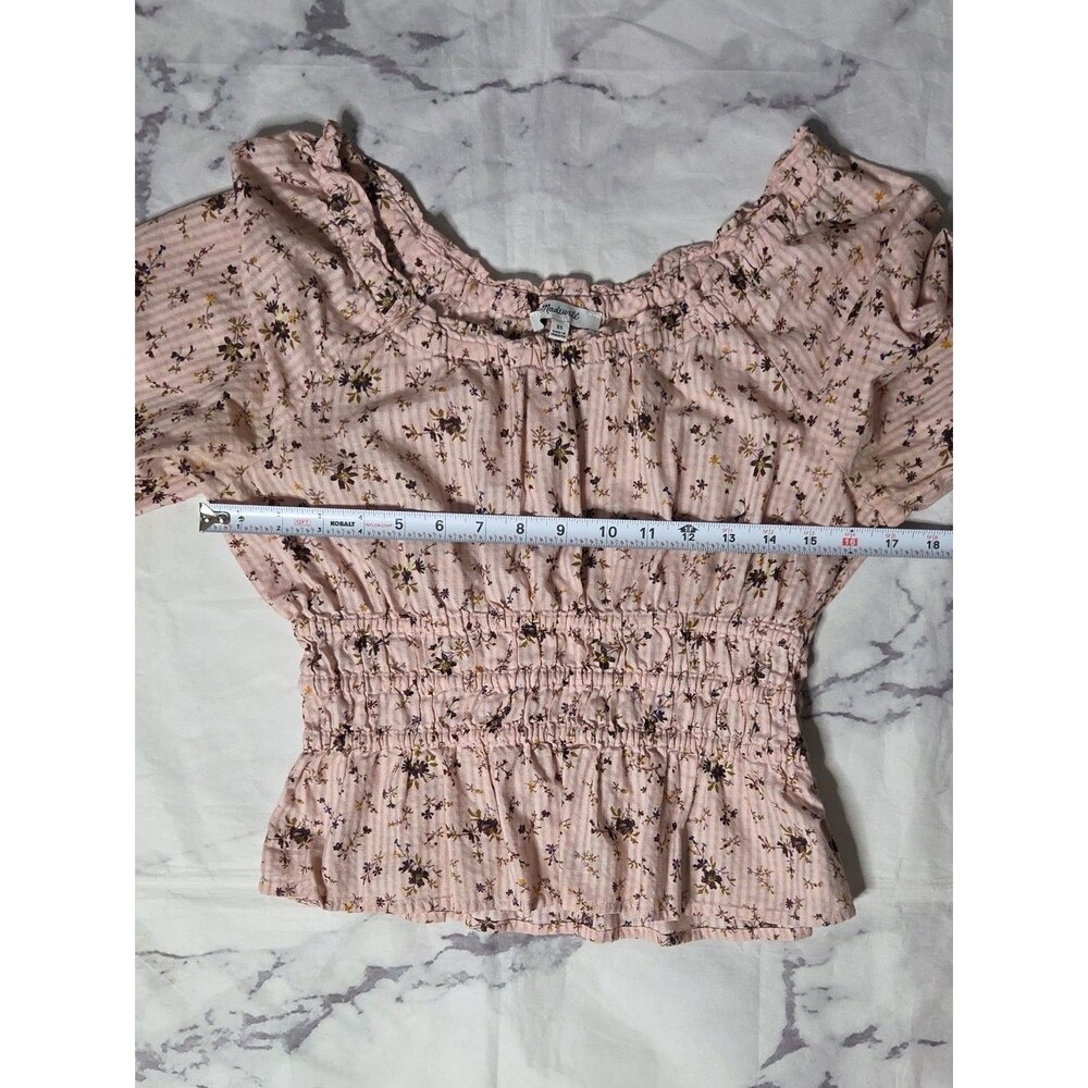 Madewell Sophia Top In Bouquet Floral - Picture 4 of 6